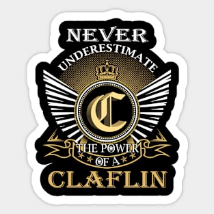 CLAFLIN Sticker